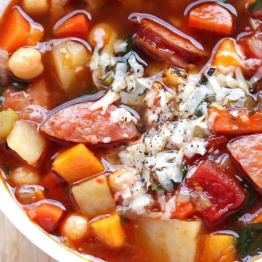 Ragoût Rustique Saucisse & Haricots Blancs