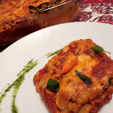 Lasagne aux légumes grillés et ricotta