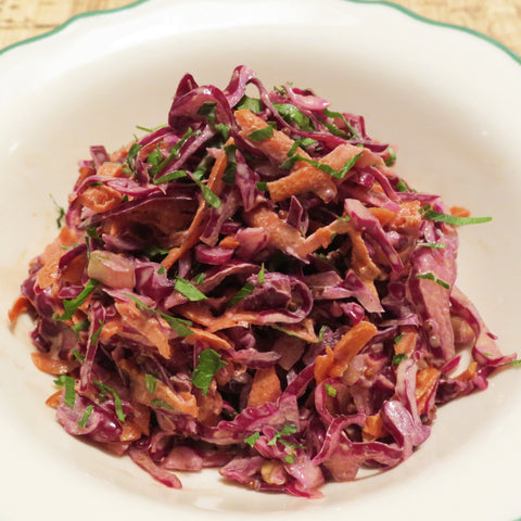 Salade de chou rouge