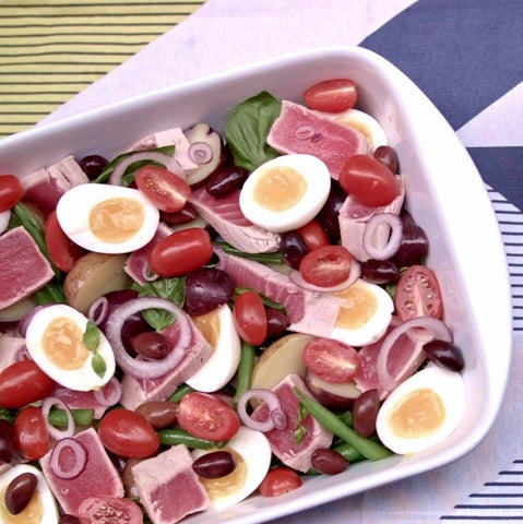 Salade niçoise au thon