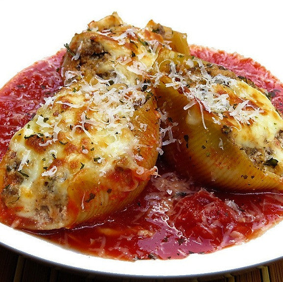 Coquilles farcies porc et ricotta