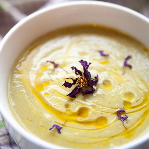 Potage brocoli et cheddar