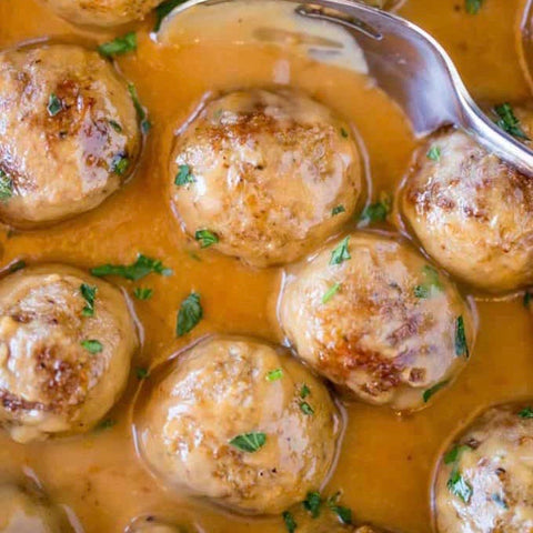 Boulettes de viande d’inspiration suédoise