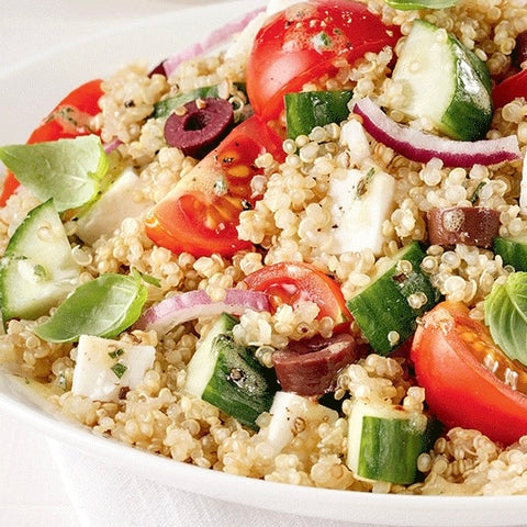 Salade de quinoa méditerranéenne